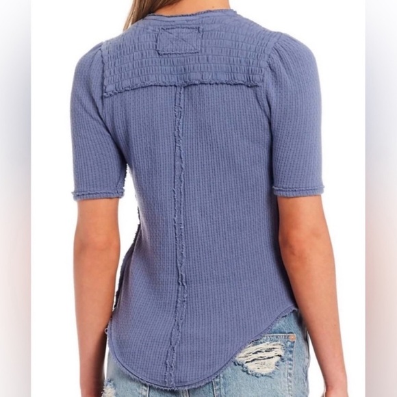 Free People | size xsmall | blue top - Picture 2 of 7